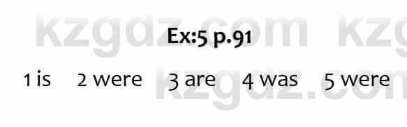 Английский язык Вирджиниия Эванс 6 класс 2018 Упражнение Ex 5