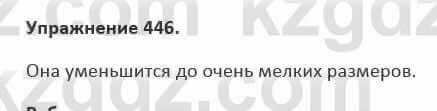 Русский язык и литература Жанпейс 5 класс 2017 Учебник. Часть 2 Упражнение 446