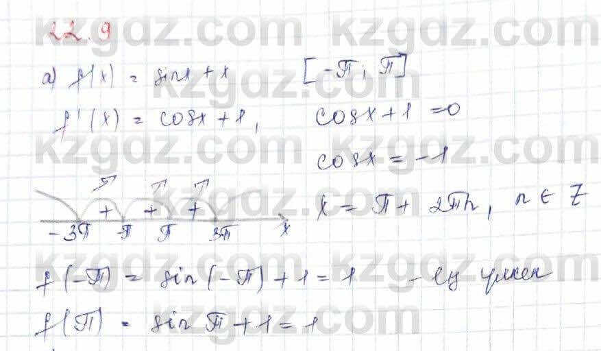 Алгебра Абылкасымова 10 класс 2019 Обще-гуманитарное направление Упражнение 22.9