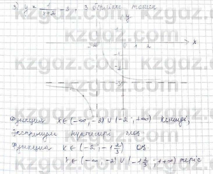 Алгебра Абылкасымова 10 класс 2019 Обще-гуманитарное направление Упражнение 3.9