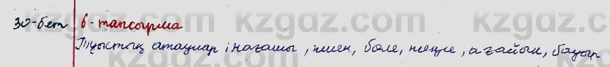 Казахский язык Ермекова 5 класс 2017 Упражнение 61
