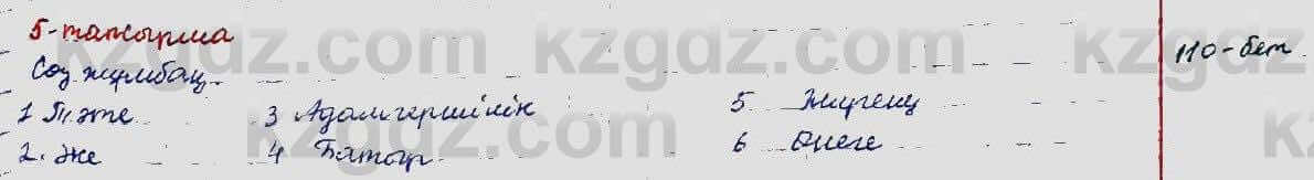 Казахский язык Ермекова 5 класс 2017 Упражнение 51