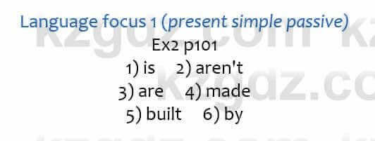 Английский язык Ben Goldstein 6 класс 2017 Упражнение Ex2 p101