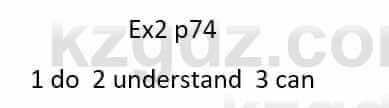 Английский язык Ben Wetz 5 класс 2019 Упражнение Ex2 p74