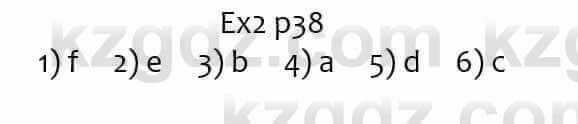 Английский язык Ben Wetz 5 класс 2019 Упражнение Ex2 p38