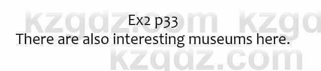 Английский язык Ben Wetz 5 класс 2019 Упражнение Ex2 p33