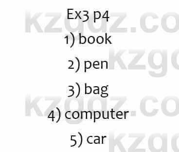 Английский язык Ben Wetz 5 класс 2019 Упражнение Ex3 p4