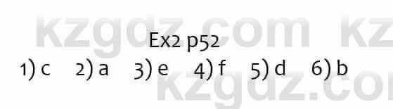 Английский язык Ben Wetz 5 класс 2019 Упражнение Ex2 p52