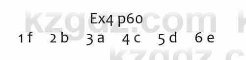 Английский язык Ben Wetz 5 класс 2019 Упражнение Ex4 p60