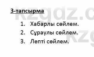 Казахский язык Қапалбек Б. 8 класс 2018 Упражнение 3