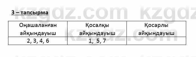 Казахский язык Қапалбек Б. 8 класс 2018 Упражнение 3