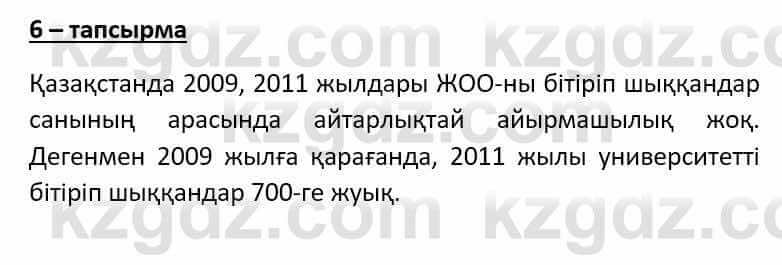 Казахский язык Әрінова Б. 8 класс 2018 Упражнение 6