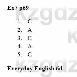 Английский язык Вирджиниия Эванс 8 класс 2019 Упражнение Ex 7