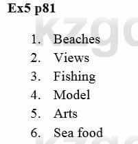 Английский язык Вирджиниия Эванс 8 класс 2019 Упражнение Ex 5