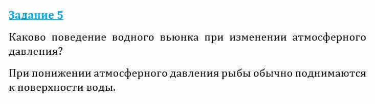 Естествознание Очкур Е. 6 класс 2018 Задание 5