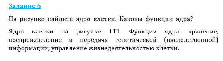 Естествознание Очкур Е. 6 класс 2018 Задание 6