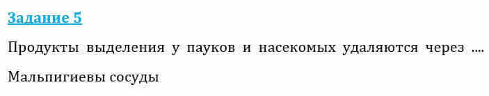 Естествознание Очкур Е. 6 класс 2018 Задание 5