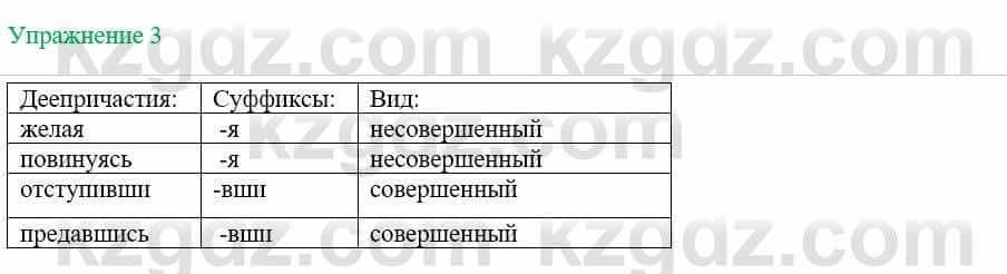 Русский язык и литература Жанпейс У. 8 класс 2018 Упражнение 3