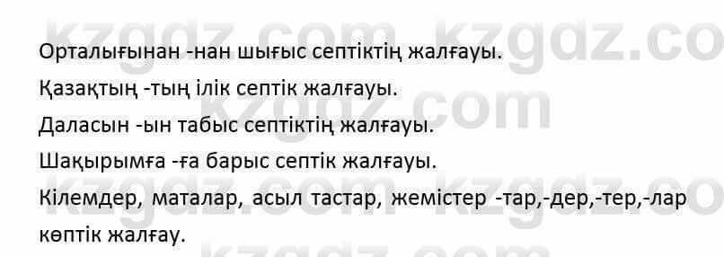 Казахский язык и литература Оразбаева Ф. 6 класс 2018 Упражнение 2