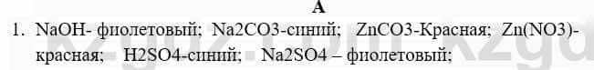 Химия Усманова М. 9 класс 2019 Упражнение 1