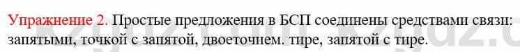 Русский язык и литература Жанпейс У. 9 класс 2019 Упражнение 2