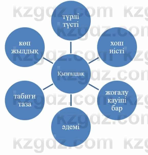 Казахский язык и литература Оразбаева Ф. 5 класс 2017 Упражнение 3