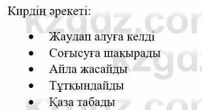 Казахский язык и литература Оразбаева Ф. 5 класс 2017 Упражнение 7