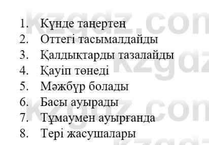 Казахский язык и литература Оразбаева Ф. 5 класс 2017 Упражнение 4