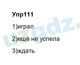 Русский язык Зеленина 6 класс 2017 Упражнение 1111