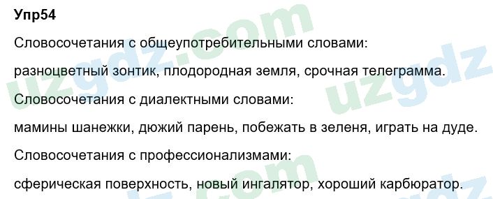 Русский язык Зеленина 6 класс 2017 Упражнение 541