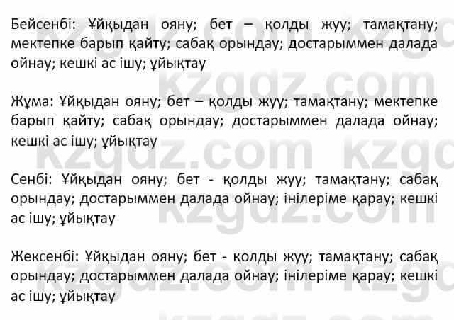 Самопознание Ізғұттынова Р. 5 класс 2017 Упражнение Тапсырма 2