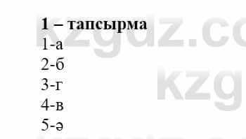 Самопознание Нұркеева С. 6 класс 2018 Упражнение Тапсырма 1