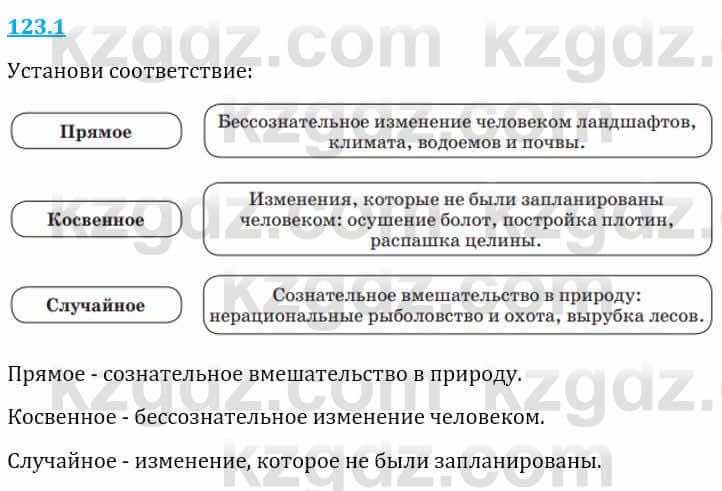 Естествознание Верховцева Л. 5 класс 2019 Вопрос стр.123.1