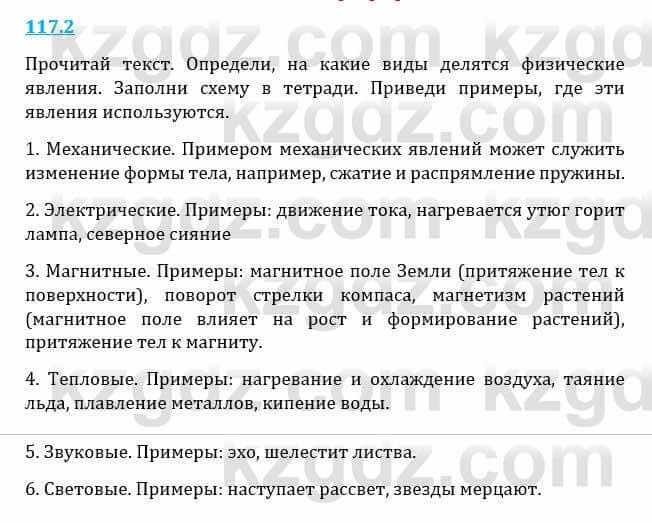 Естествознание Верховцева Л. 5 класс 2019 Вопрос стр.117.21