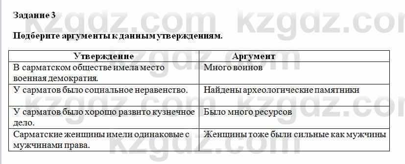 История Казахстана Ахметова С. 5 класс 2017 Задание 31