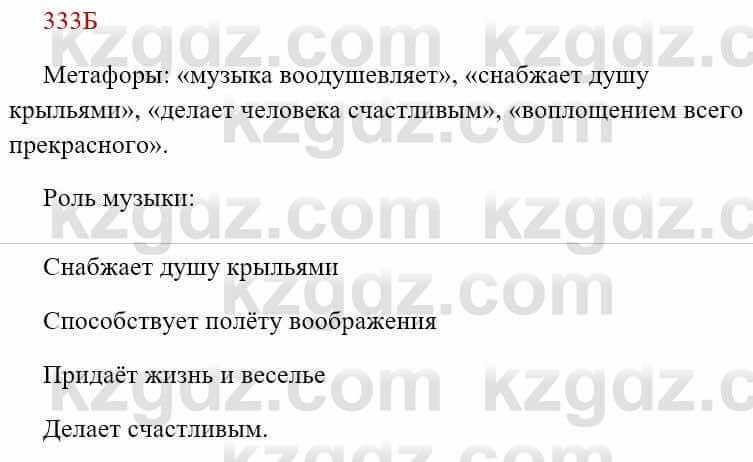 Русский язык Сабитова 8 класс 2018 Упражнение 333Б