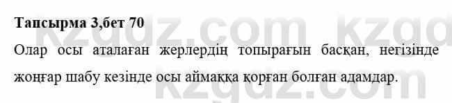 Казахская литература Тұрсынғалиева С. 8 класс 2018 Анализ 3