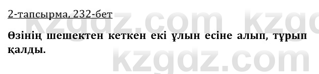 Казахская литература Турсынгалиева 9 класс 2019 Вопрос 2