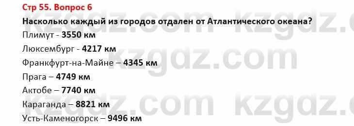 География Каратабанов Р. 7 класс 2019 Вопрос стр.55.6