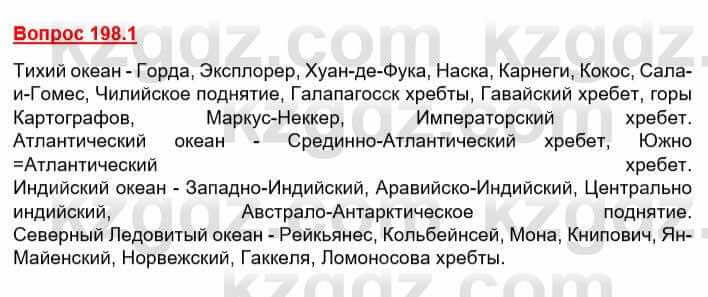 География Каратабанов Р. 7 класс 2019 Вопрос стр.198.1