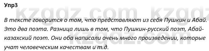 Русский язык и литература Ержанова Р. 9 класс 2019 Вопрос 3