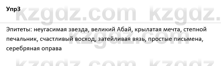 Русский язык и литература Ержанова Р. 9 класс 2019 Вопрос 3