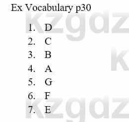 Английский язык Malcolm Mann 6 класс 2018 Упражнение Vocabulary