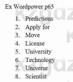 Английский язык Malcolm Mann 6 класс 2018 Упражнение Word power