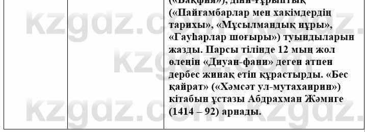 Всемирная история Айтбай Р. 6 класс 2018 Самостоятельная работа 1