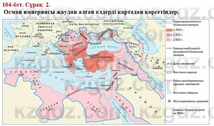 Всемирная история Айтбай Р. 6 класс 2018 Задание 2