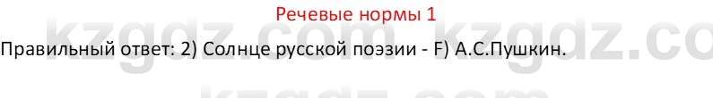 Русский язык Капенова Ж.Ж. 6 класс 2018 Речевые нормы 1