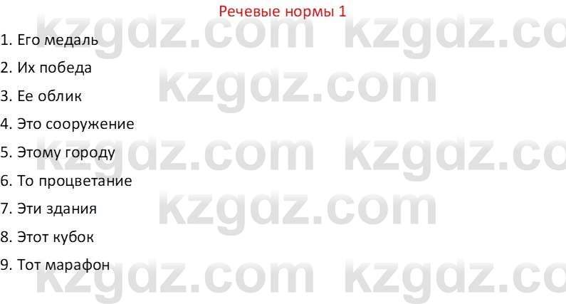 Русский язык Капенова Ж.Ж. 6 класс 2018 Речевые нормы 1