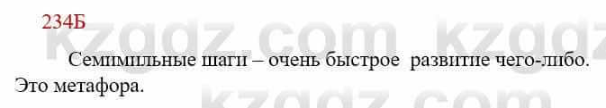 Русский язык Сабитова З. 9 класс 2019 Упражнение 234Б1