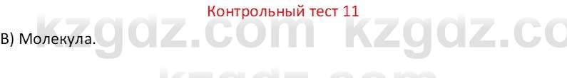 Физика Закирова Н.А. 7 класс 2017 Контрольный тест 11